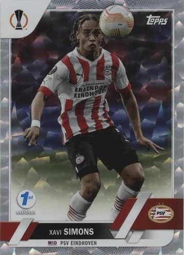 2022-23 Topps UEFA Club Competitions 1st Edition Xavi Simons #60