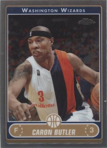 2006-07 Topps Chrome - Caron Butler #96