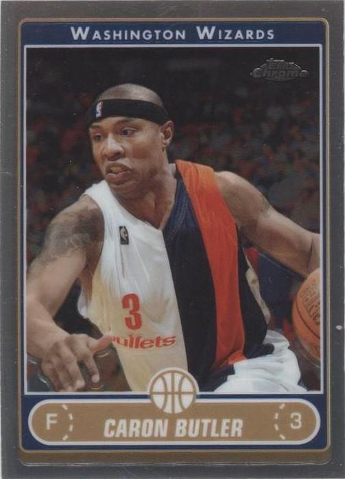 2006-07 Topps Chrome - Caron Butler #96