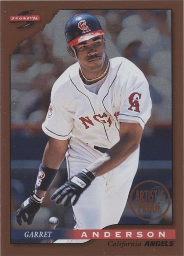 1996 Score - Garret Anderson #34