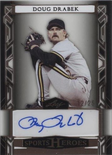 2024 Leaf Metal Sports Heroes - Doug Drabek #BA-DD1