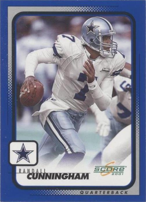 2001 Score Randall Cunningham #58