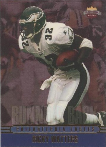 1997 Score Board Playbook Ricky Watters #53