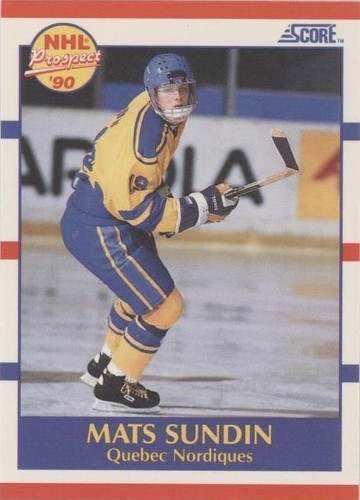 KONAMI コレクションカード スナッチャー ノーマルカード90種類フルコンプ 1990-91 Score Mats Sundin RC Quebec Nordiques #398 NHL HOF Hockey