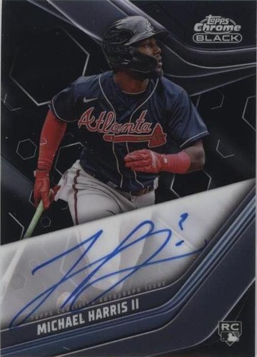 2023 Topps Chrome Black - Michael Harris II #CBA-MH