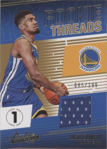 2018-19 Panini Absolute Memorabilia - Jacob Evans III #RT-JEV