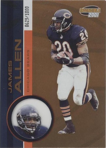 2001 Pacific Invincible James Allen #39
