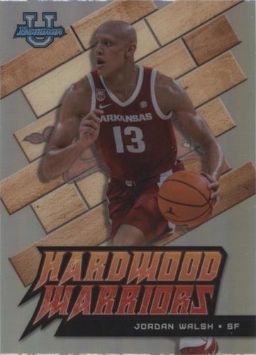 2022-23 Bowman University Best - Jordan Walsh #HW-25