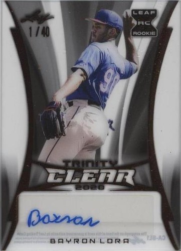 2020 Leaf Trinity - Bayron Lora #CA-BL1