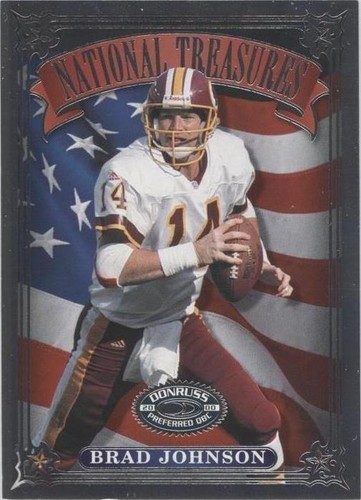 2000 Donruss Preferred QBC Brad Johnson #NT-14
