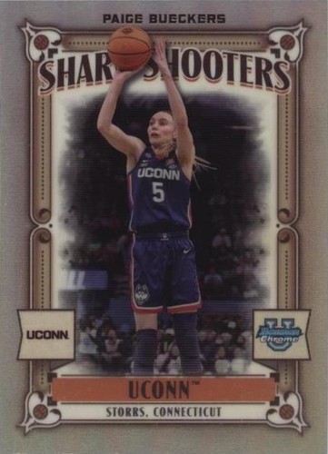 Bowman Paige Bueckers Die Cut Shimmer（2023 Bowman U Chrome Paige 
