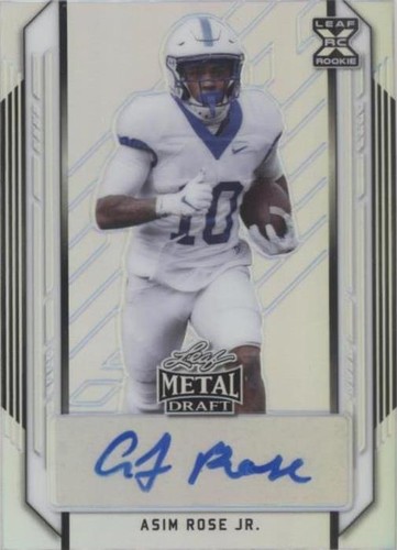 2021 Leaf Metal Draft Asim Rose Jr. #BA-ARJ