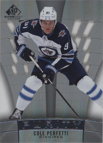 2021-22 Upper Deck SP Game Used - Cole Perfetti #P-85