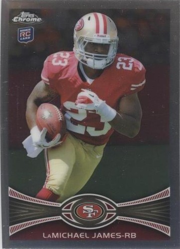 2012 Topps Chrome LaMichael James #191