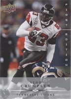 2008 Upper Deck First Edition Alge Crumpler #145