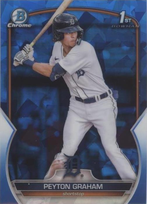 2023 Bowman Sapphire Edition - Peyton Graham #BCP-57