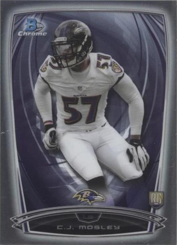 2014 Bowman Chrome C.J. Mosley #124