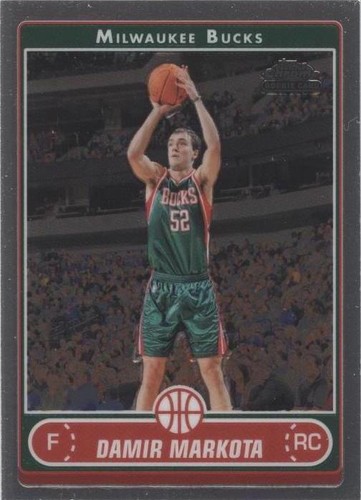 2006-07 Topps Chrome - Damir Markota #186