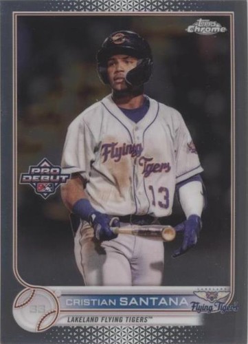 2022 Topps Pro Debut - Cristian Santana #PDC-127