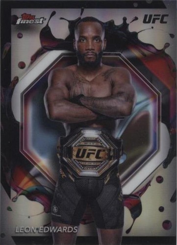 2024 Topps Finest UFC - Leon Edwards #284