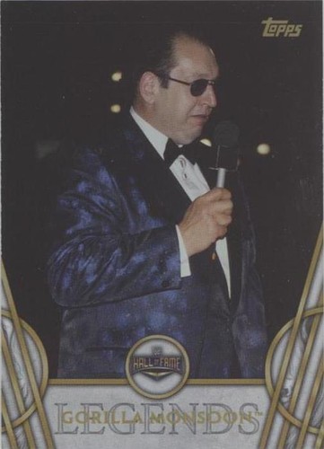 2018 Topps Legends of the WWE - Gorilla Monsoon #20