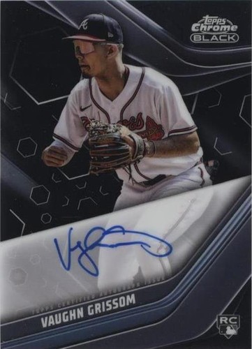 2023 Topps Chrome Black - Vaughn Grissom #CBA-VG