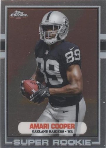 2015 Topps Chrome Amari Cooper #89-AC