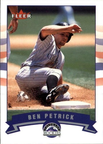 2002 Fleer - Ben Petrick #95