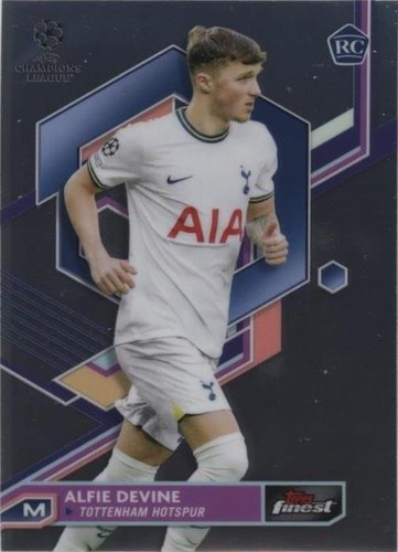 2022-23 Topps Finest UEFA Club Competitions Alfie Devine #119