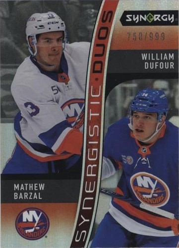 2023-24 Upper Deck Synergy - Mathew Barzal William Dufour #SD-3