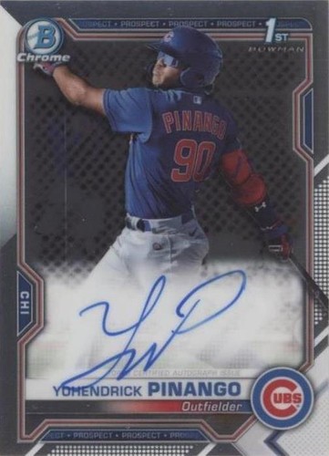 2021 Bowman Chrome - Yohendrick Pinango #CPA-YP