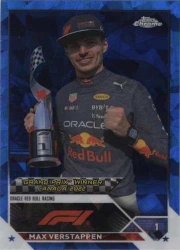 2023 Topps Chrome Sapphire Edition Formula 1 - Max Verstappen #152