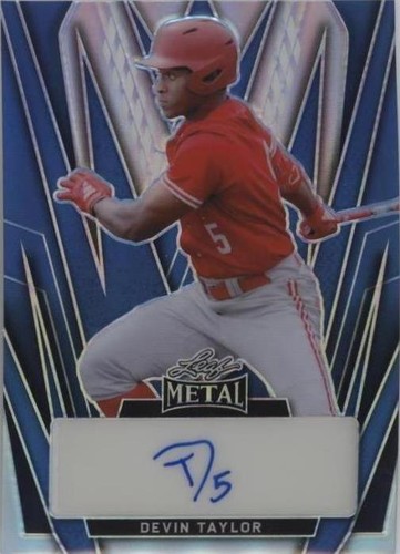 2024 Leaf Metal - Devin Taylor #BA-DT1