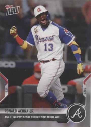TOPPS ロナルド アクーニャ ジュニア JAPAN EDITION 2021 TOPPS ロナルド アクーニャ ジュニア JAPAN EDITION 2021 2021