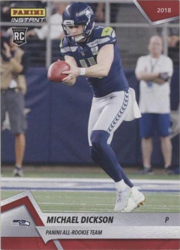 2018 Panini Instant NFL Michael Dickson #23