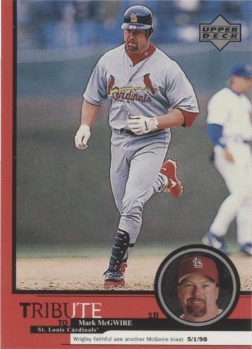 1999 Upper Deck Tribute to Mark McGwire - Mark McGwire #4