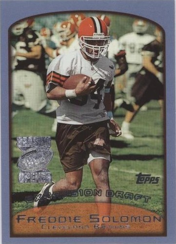 1999 Topps Season Opener Freddie Solomon #139