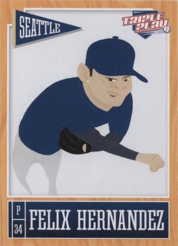 2013 Panini Triple Play - Félix Hernández #73