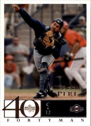 2003 Upper Deck 40 Man - Eddie Perez #436