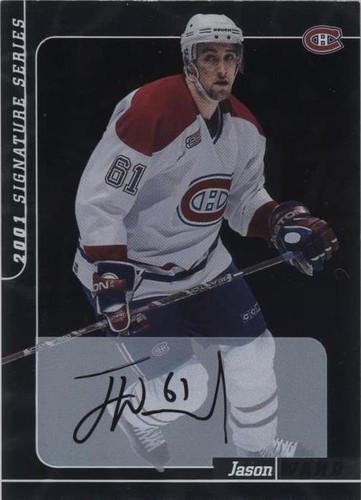 2000-01 In the Game Be A Player Signature Series - Jason Ward #20