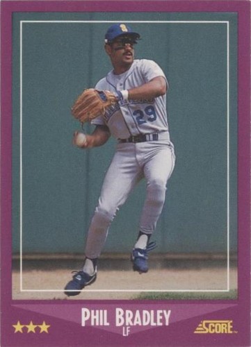 1988 Score - Phil Bradley #66