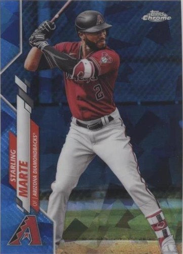 2020 Topps Chrome Update Series Sapphire Edition - Starling Marte #U-228