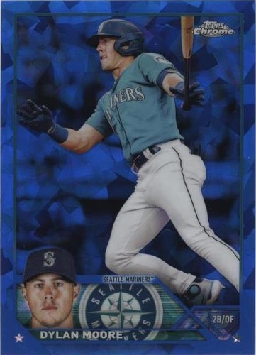 2023 Topps Chrome Update Series Sapphire Edition - Dylan Moore #USCS47