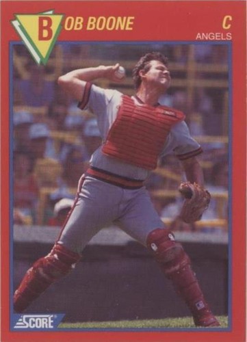 1989 Score 100 Hottest Players - Bob Boone #81