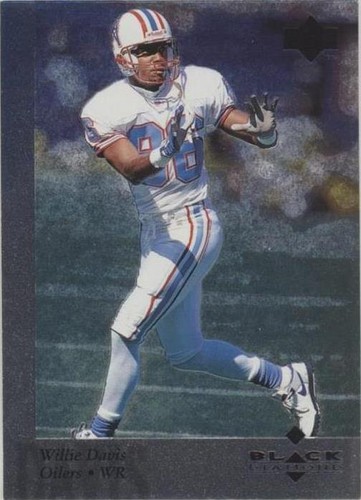 1997 Upper Deck Black Diamond Willie Davis #89