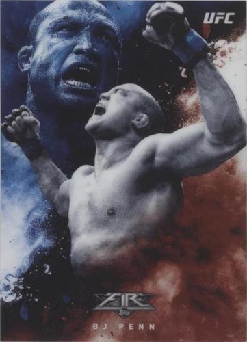 2017 Topps Chrome UFC - B.J. Penn #UF-BP