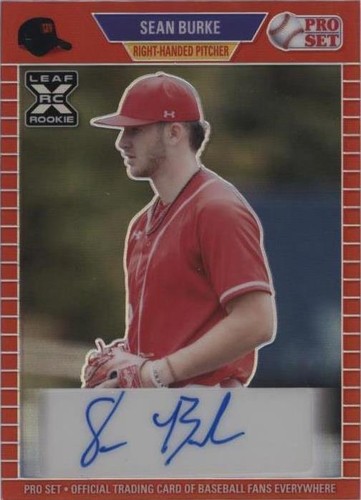 2021 Leaf Pro Set Metal - Sean Burke #PA-SB1