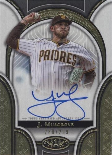 2023 Topps Tier One - Joe Musgrove #PPA-JM