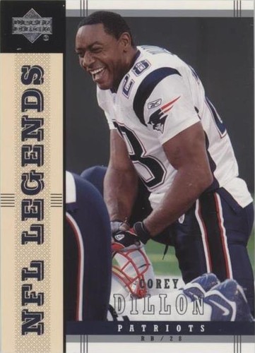 2004 Upper Deck NFL Legends Corey Dillon #53