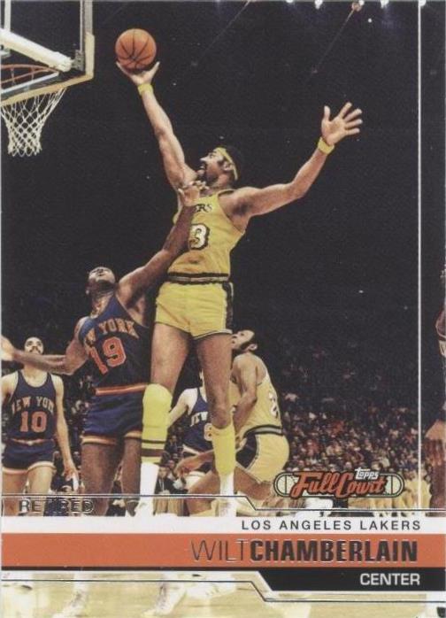 2006-07 Topps Full Court - Уилт Чемберлен No82